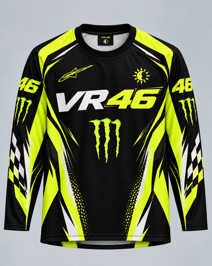 VR46 Inspired Racing Mesh Jersey