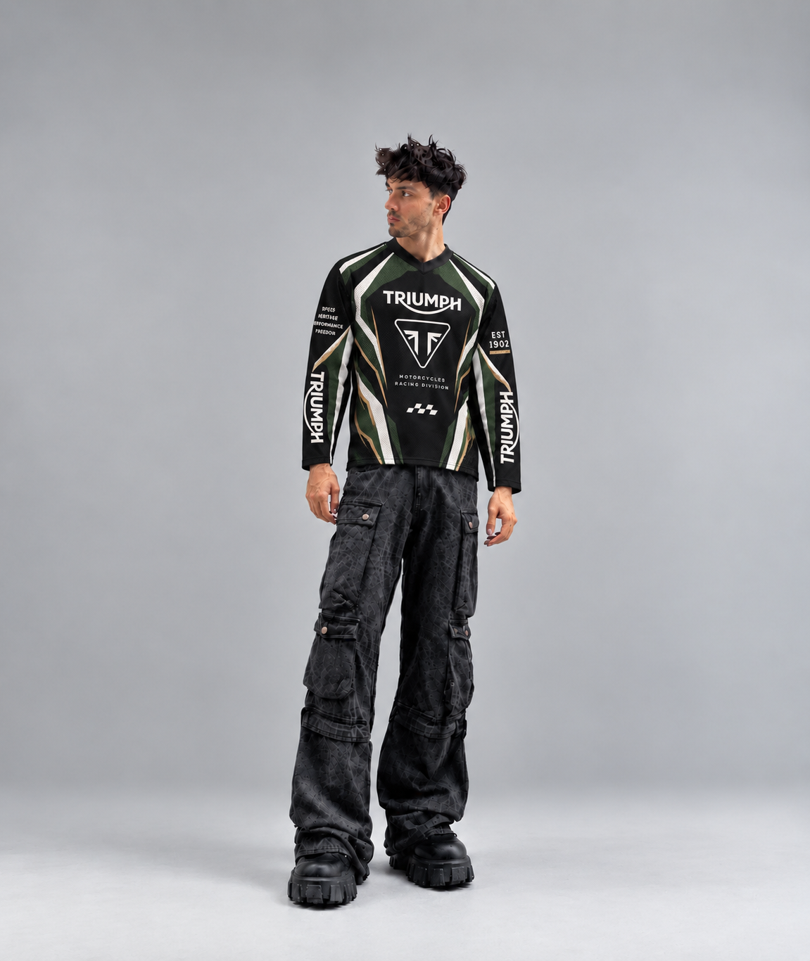 TRIUMPH Inspired Racing Mesh Jersey