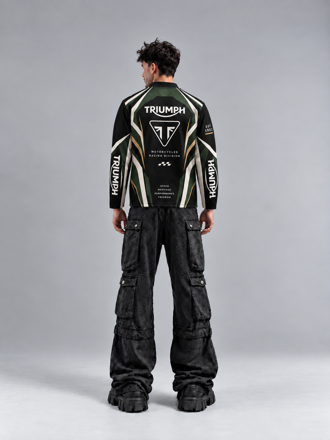TRIUMPH Inspired Racing Mesh Jersey