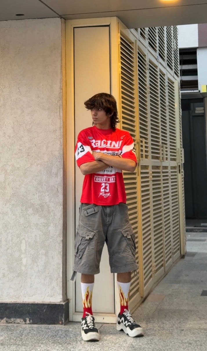 Racing Red Jersey Tee