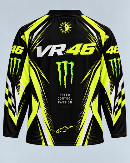 VR46 Inspired Racing Mesh Jersey