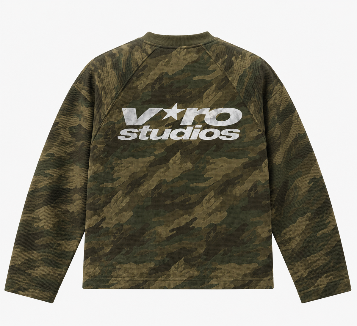 Tactical Camo Waffle Tee