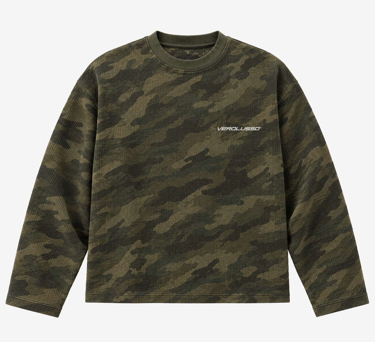 Tactical Camo Waffle Tee