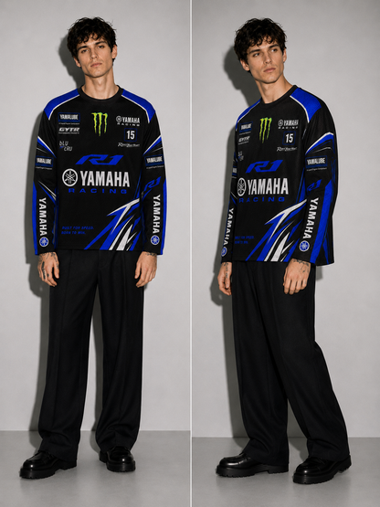 Yamaha Inspired Racing Mesh Jersey