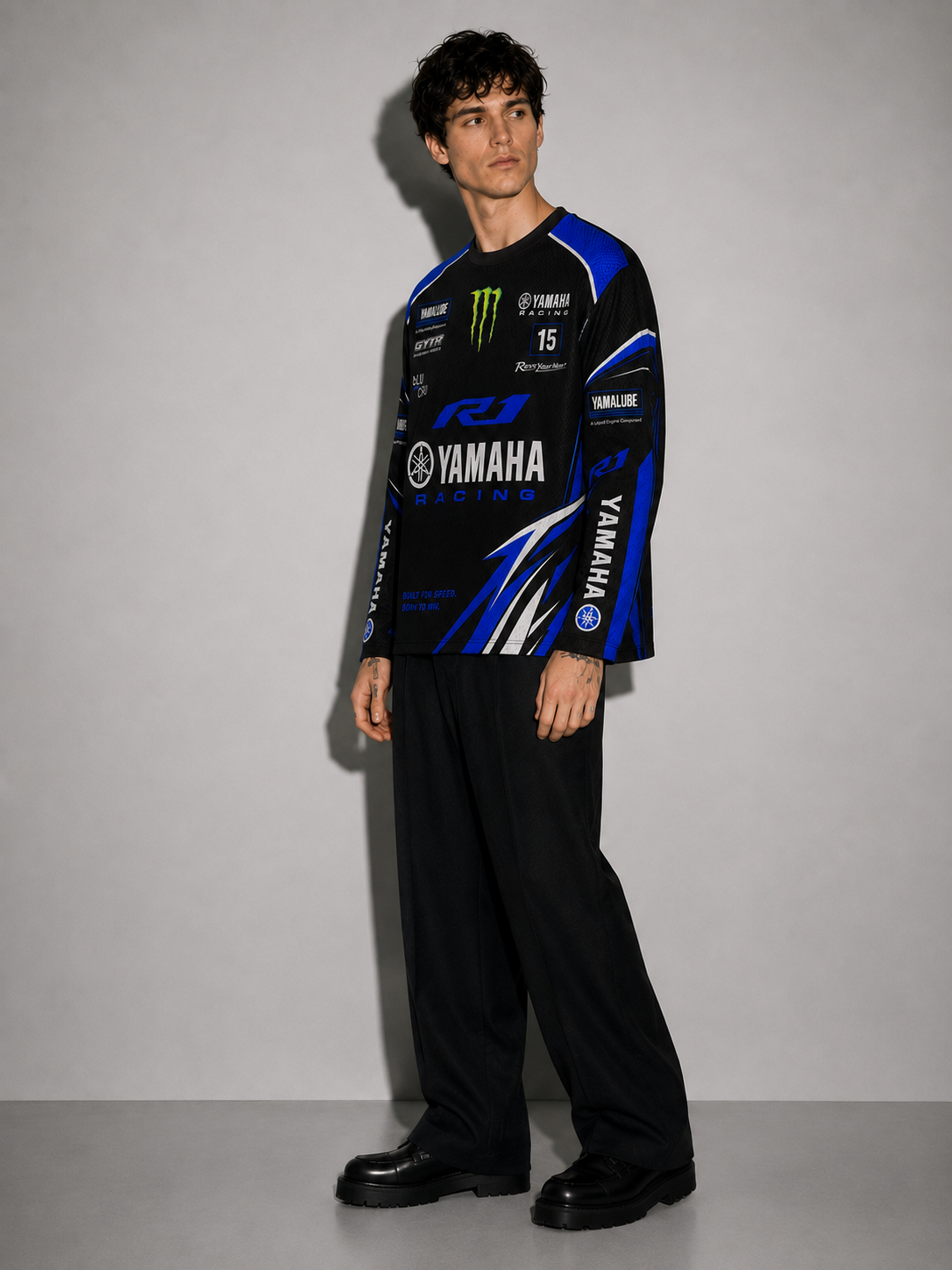 Yamaha Inspired Racing Mesh Jersey