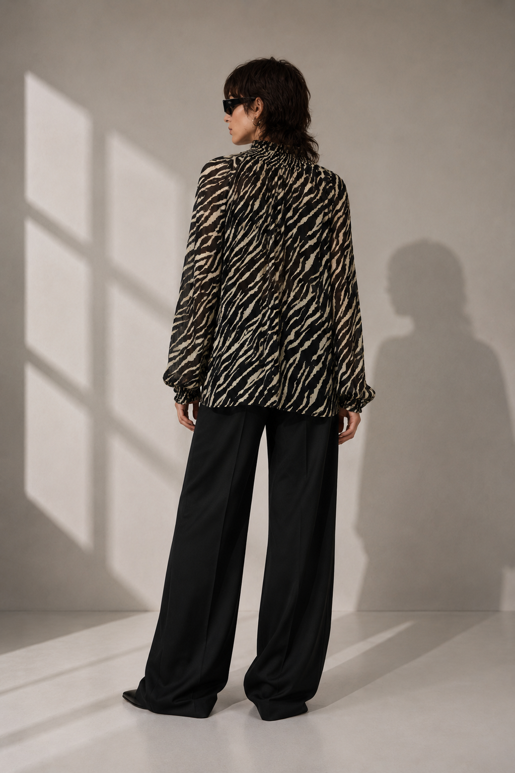 Noir Zebra Shirt