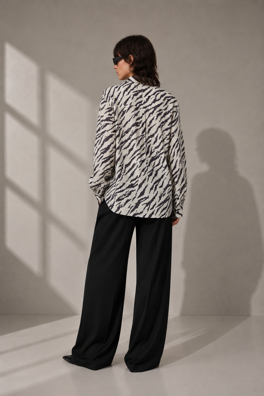 Ivory Zebra Shirt