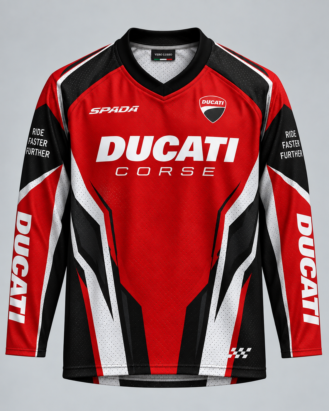 DUCATI Inspired Racing Mesh Jersey