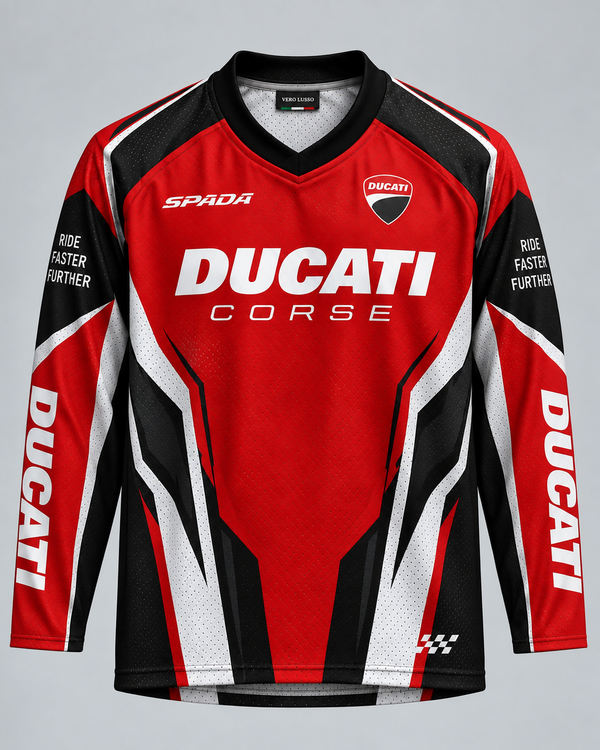 DUCATI Inspired Racing Mesh Jersey