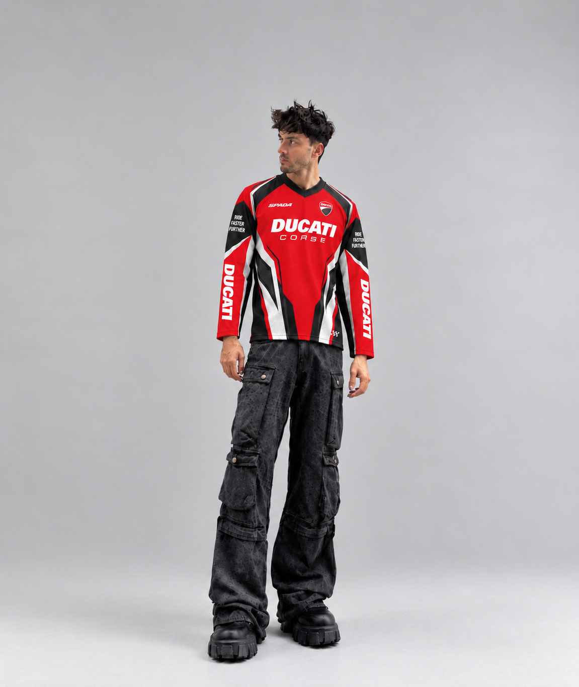 DUCATI Inspired Racing Mesh Jersey
