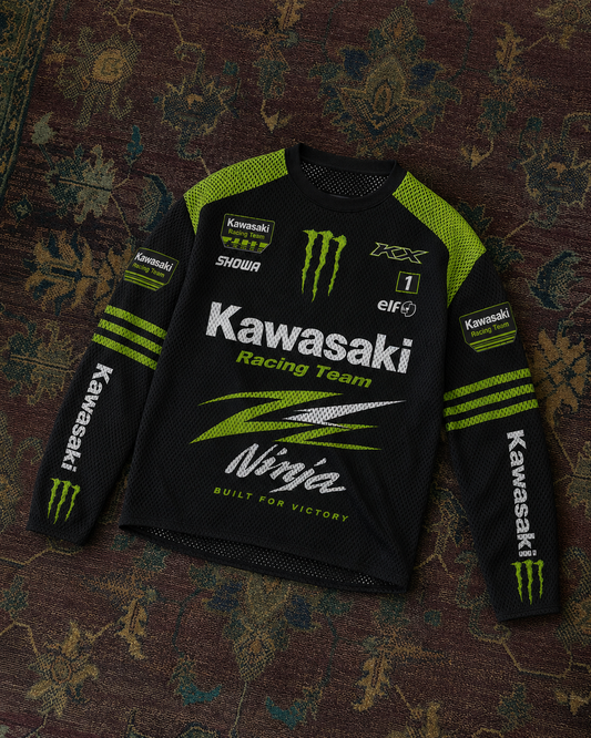 Kawasaki Inspired Racing Mesh Jersey