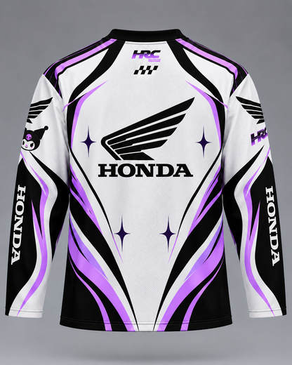 HONDA X KUROMI- Anime Inspired Racing Mesh Jersey