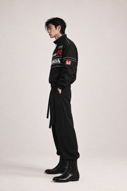 Honda Type R inspired Reflective Racing Jacket – Black (Pre-Order)