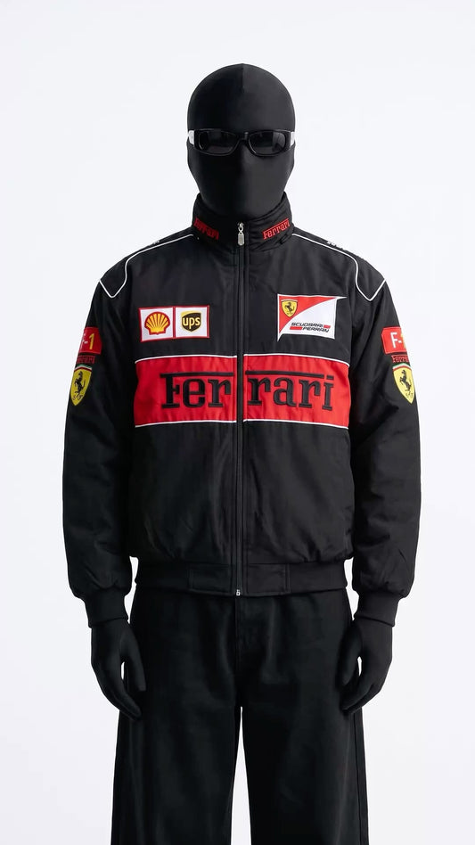 Ferrari Racing Jacket - 3D detailing