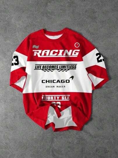 Racing Red Jersey Tee