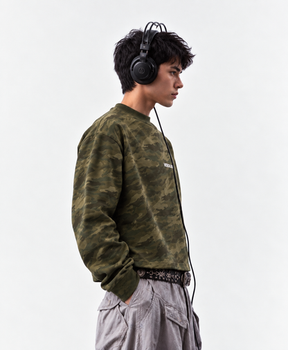 Tactical Camo Waffle Tee