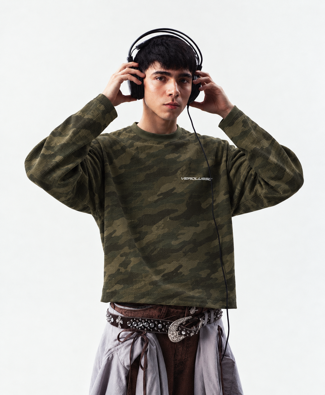 Tactical Camo Waffle Tee