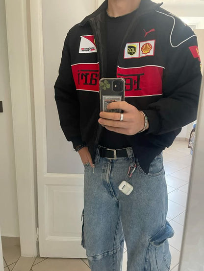 Ferrari Racing Jacket - 3D detailing