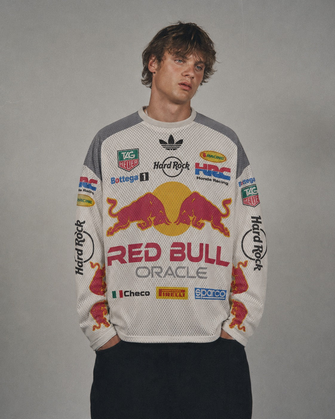 Apex Rosé Racing Mesh Top