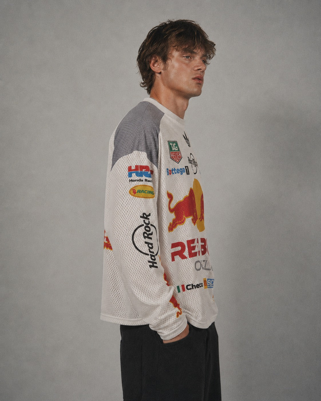 Apex Rosé Racing Mesh Top